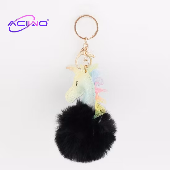 유니콘 플러시 장난감 열쇠고리